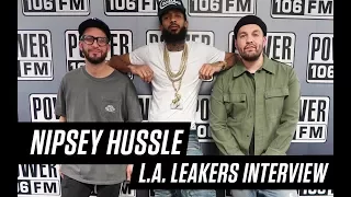 Nipsey Hussle Talks Debut Album "Victory Lap", Signing With Atlantic Records & More
