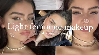 Light feminine makeup (TikTok compilation 2023)