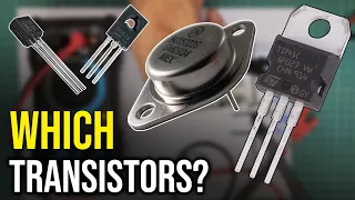 How to select best transistor for a particular application?