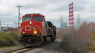 Chasing CN 511 From Shannon Park To Windsor Junction, Nova Scotia!