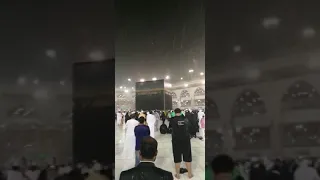 Heavy rain in Makkah mukarramah  27th September 2018