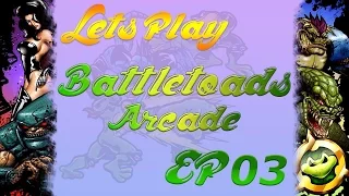 Battletoads Arcade EP03 - Stage 3:The Dark Queen's Ship (Full Playthrough)