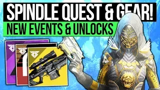 Destiny 2 News | SPINDLE UPDATE & NEW EXOTICS! Rep System Rework, Rare Upgrades, New Loot & PTR!