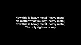 Lordi - This Is Heavy Metal | Lyrics on screen | HD