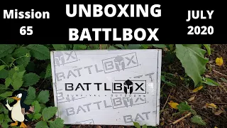 Unboxing Battlbox July 2020 (Advanced Edition) Mission 65