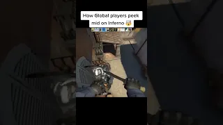 HOW GLOBAL PLAYERS PEEK MID ON INFERNO