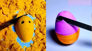 Highly Satisfying and Relaxing Kinetic Sand ASMR