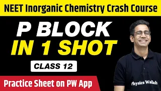 P BLOCK in 1 Shot - All Concepts, Tricks & PYQs | Class 12 | NEET