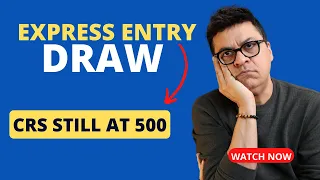 Why are CRS scores still above 500? #ExpressEntry Draw and Pool Analysis