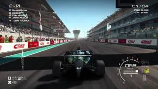 GRID Autosport, начало игры, несколько гонок Open Wheel