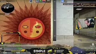 S1mple Matchmaking 4 stack carry