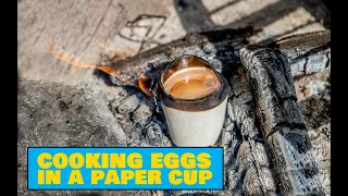 How to Boil an Egg in a Paper Cup - Easy Outdoors Cooking