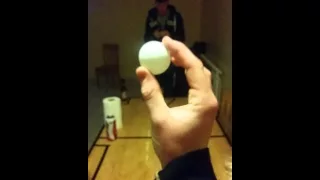 How to shoot beer pong