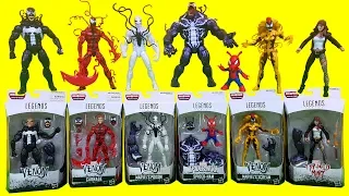 Marvel Legends figure Venom, Carnage, Scream, Poison, Spider Ham Toys