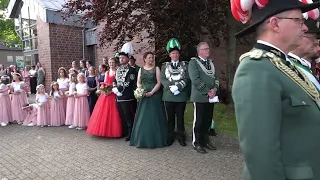 Schützenfest in Jüchen Garzweiler 2024 - Gefallenenehrung und grosser Zapfenstreich am 11.05.2024