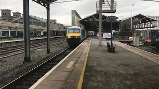 82308+67014 departs Chester for Manchester Piccadilly