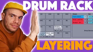 How To Layer Drums In Ableton (Drum Rack)