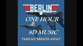 Take My Breath Away (Epic Version) 🎧 ONE HOUR IN 🔊 8D AUDIO🔊 Use Headphones 8D Music