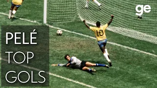 MELHORES GOLS DE PELÉ EM COPAS DO MUNDO | Originais | ge.globo