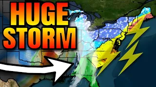 HUGE Winter Storm Impacts! Tornadoes, HEAVY Rain/Snow, Hurricane Wind Gusts Still Coming | ONW