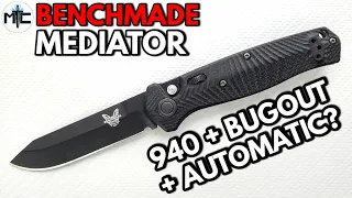 Benchmade Mediator Automatic Folding Knife - Overview and Review