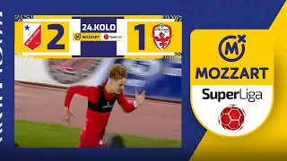 Mozzart Bet Super liga 2023/24 - 24.Kolo: VOJVODINA – VOŽDOVAC 2:1 (0:1)