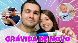 👶🏻 ESTOU GRÁVIDA DE NOVO! 😱DESCOBRINDO A GRAVIDEZ + CONTANDO PARA O MARIDO 💗