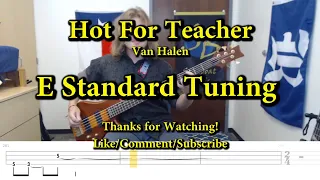 Hot For Teacher - Van Halen (Bass Cover with Tabs)