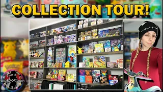 *$20K POKEMON COLLECTION TOUR* (Part 1 of 3) WE TURNED AN OLD BEDROOM INTO A COLLECTION PARADISE!