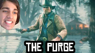 I survived THE PURGE in Red Dead Redemption 2