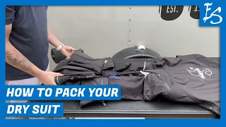 How to Pack a SCUBA Drysuit