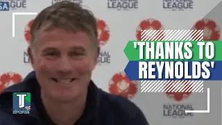 Phil Parkinson THANKS Wrexham Hollywood owners Ryan Reynolds and Rob McElhenney