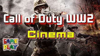 Игрофильм Call of Duty WW2 (Русская озвучка) Cinema - лучшее прохождение всех эпизодов.