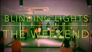 Blinding Lights by The Weekend | basic dance choreography | allan alvior