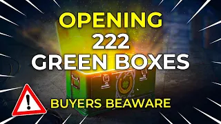 222 Emerald Boxes - WATCH BEFORE BUYING | World of Tanks Shamrock Days