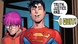 DC Comics Superman Artist QUITS Over New 'Un-American' Motto!