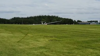 LS11 double seater vs LS4 | short landing practice