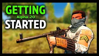 7 Days To Die - Alpha 20 - GETTING STARTED S01E01
