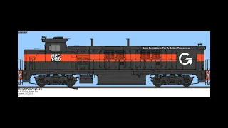 Cursed pictures of trains with minecraft cave sounds 2!