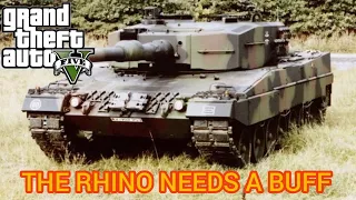 The Rhino Tank Needs A Buff : GTA Online