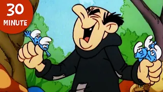 Gargamel îi prinde pe ștrumfi! • 30 de minute de Ștrumfii • Ștrumfii