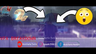 VFX BREAKDOWN | 24 Movie Rain Freeze effect | Tutorial | MUTCHARLA TWINS