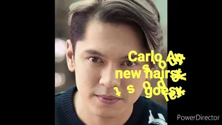 Carlo Aquino - New hairstyle goes viral