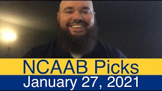 NCAAB Picks (1-27-21) College Basketball Predictions - NCAAM Mens Daily Vegas Line - Free Plays Odds