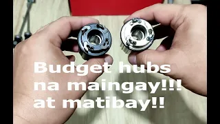 Maxzone stroke 1.0 hubs, loud hubs, tunog mayaman, 3 pawls x 3 teeth, talo 6 pawls dito, budget hubs