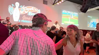 Zydeco Dancing to Geno Delafose at Rock 'n' Bowl on 06/18/23