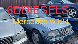 Super turbo diesel Mercedes wagon w124 with some fuel problems