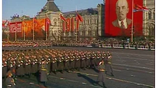 HD Soviet October Revolution Parade, 1978 Part I Парад 7 Ноября