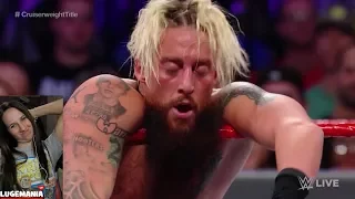 WWE Raw 1/8/18 Enzo vs Cedric