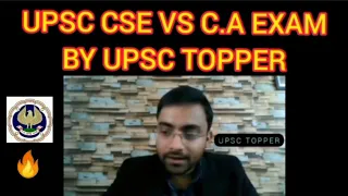 C.A status | C.A vs IAS | CA new scheme | CA motivation | #shorts upsc cse topper #ca #icai